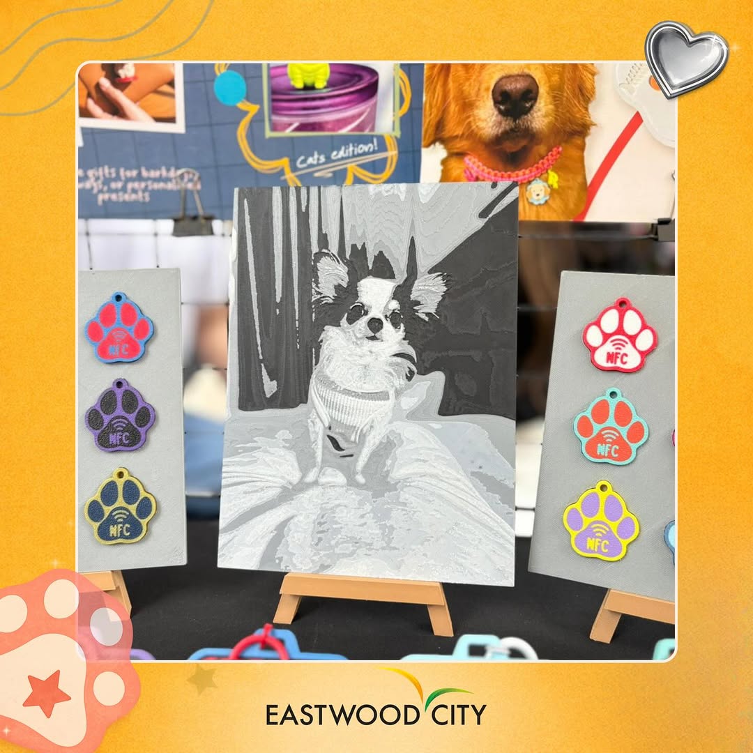 Pet accessories and NFC tags at YGTN Events market